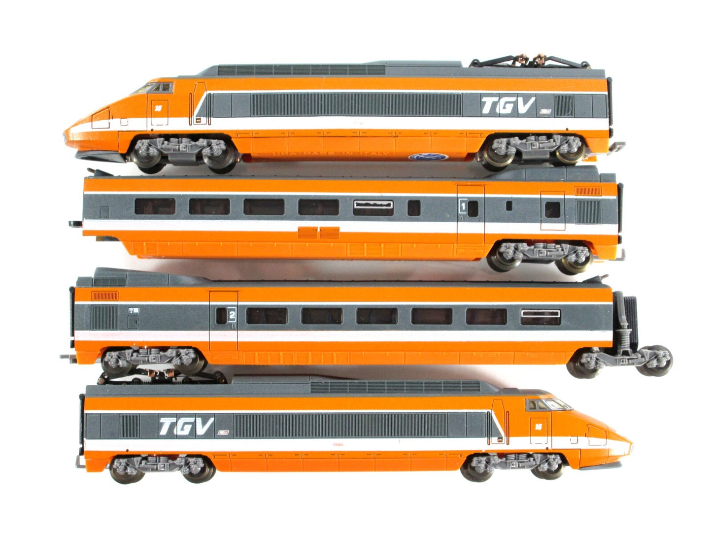 N Scale ***TGV - FRANCE*** High Speed Locomotive, Passenger Set -- Lima 123901 G