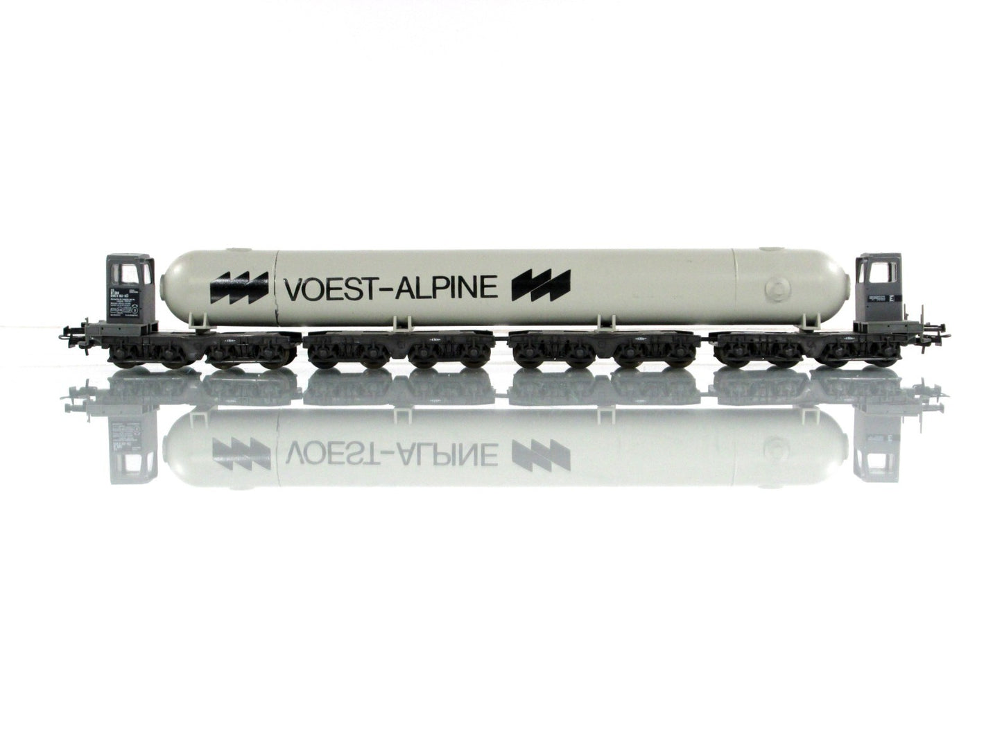 HO Scale **VOEST-ALPINE** Jumbo Tank, 16-Axle Transporter - Liliput 38410 **RARE
