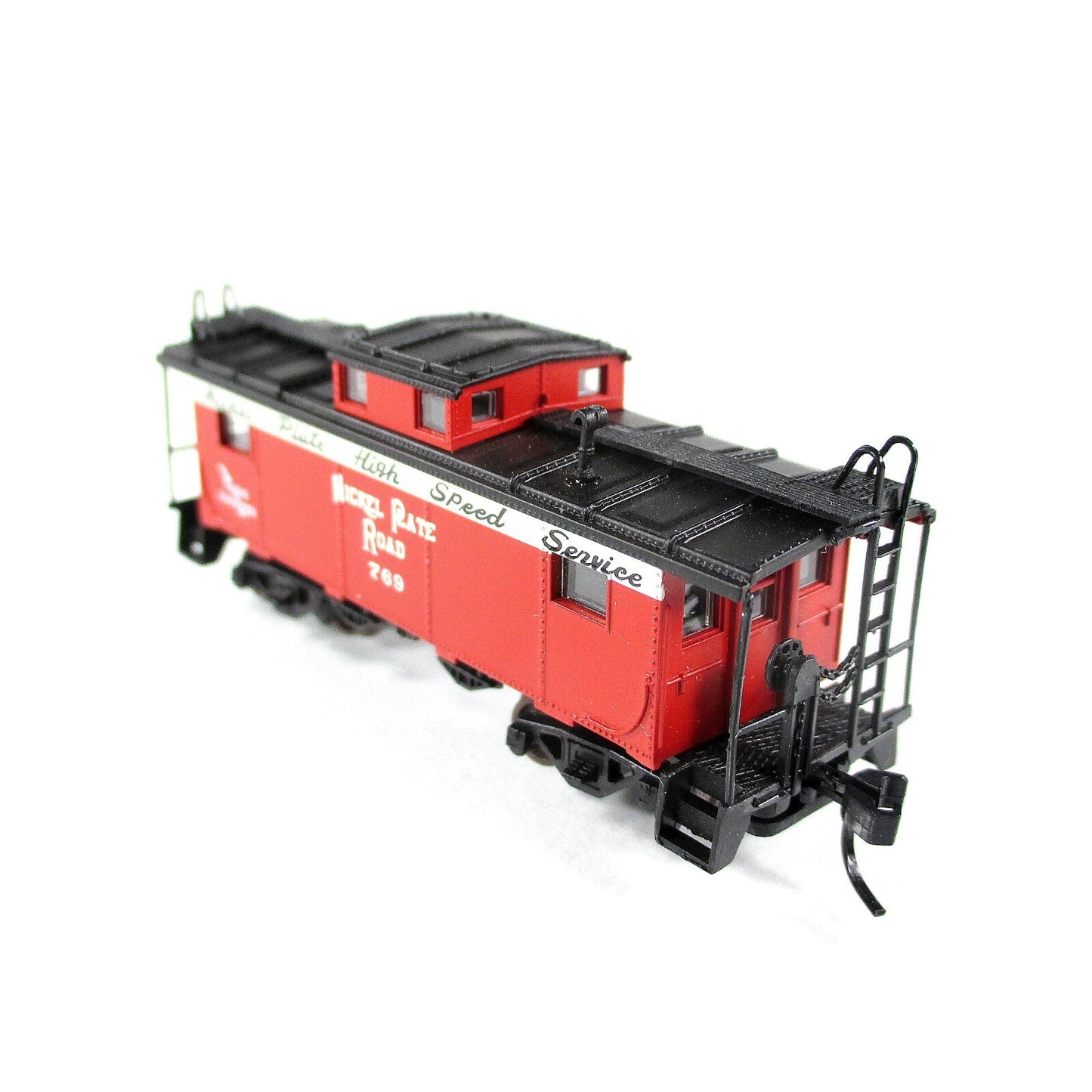 N Scale ***NICKEL PLATE ROAD*** NE-6 Cupola Caboose, NKP 769 - Atlas 33436 *RARE