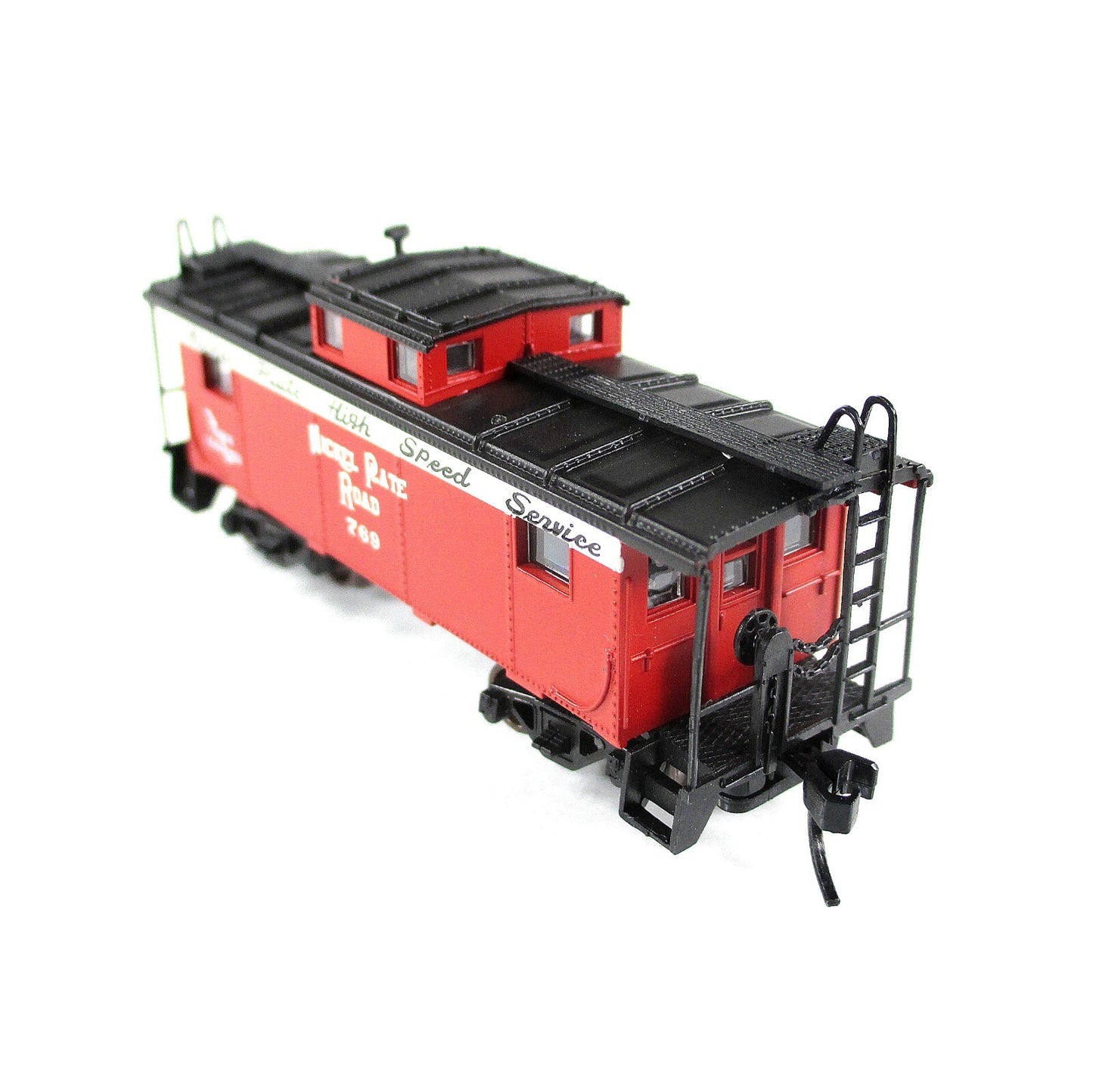 N Scale ***NICKEL PLATE ROAD*** NE-6 Cupola Caboose, NKP 769 - Atlas 33436 *RARE