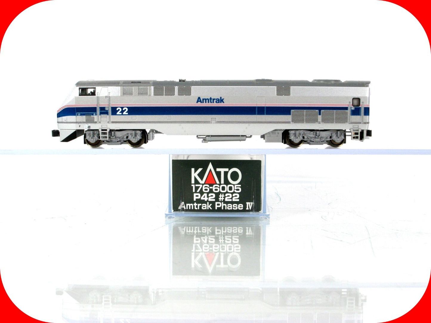N Scale ***AMTRAK*** Phase IV P42 Genesis #22 -Kato 176-6005, DCC Rdy ***Project