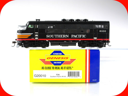 HO Scale ***SOUTHERN PACIFIC*** Black Widow F3A #6100 -Athearn G20010, DCC Ready