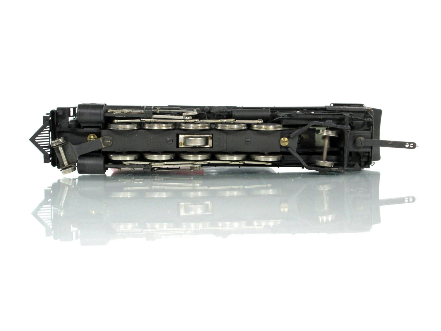HO Scale BRASS ***SANTA FE*** 2-10-2 Steam Locomotive #3897 -- United PFM **Read