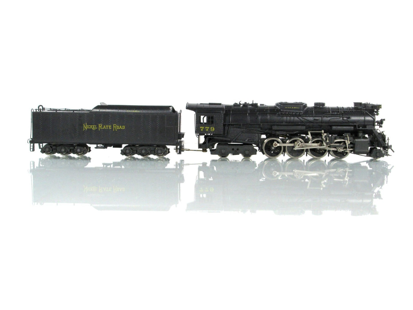 HO Scale BRASS ***NICKEL PLATE ROAD*** 2-8-4 Berkshire #779 -- United PFM **Read