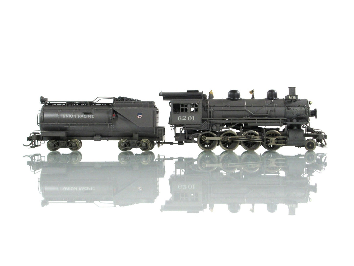 HO Scale BRASS *UNION PACIFIC* 2-8-0 Consolidation Locomotive #6201 - United PFM