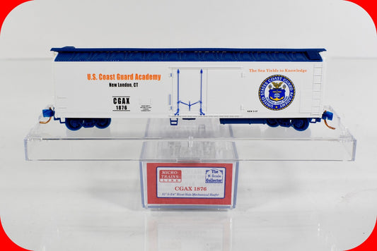 N Scale ***US COAST GUARD*** 51' Reefer, CGAX 1876 ---- Micro Trains Special Run