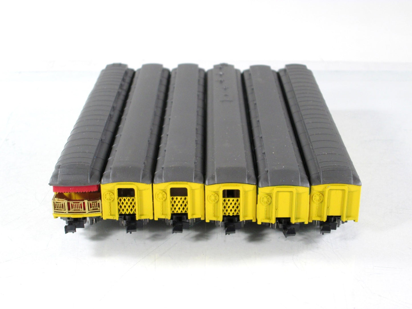 N Scale ***CHICAGO NORTH WESTERN** Heavyweight Passenger 6-Pack - Con-Cor 570014