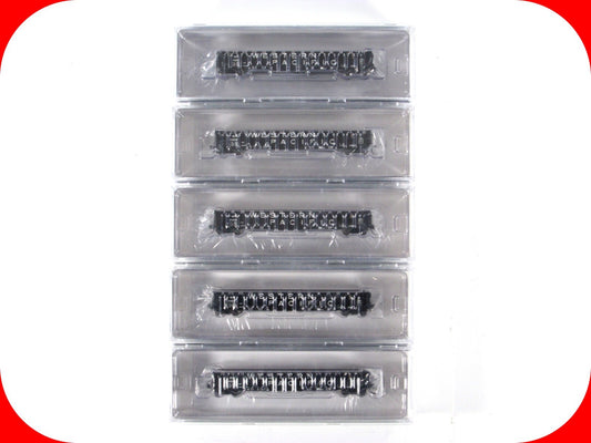N Scale **WESTERN PACIFIC** 52' Gondola 5-Car Set -- TrainWorx FVM 25221 **RARE*