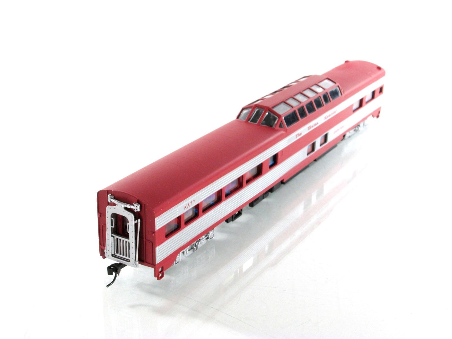 HO Scale *TEXAS SPECIAL* Passenger Set -IHC 47728 50023, Knuckle Cplr, Interiors