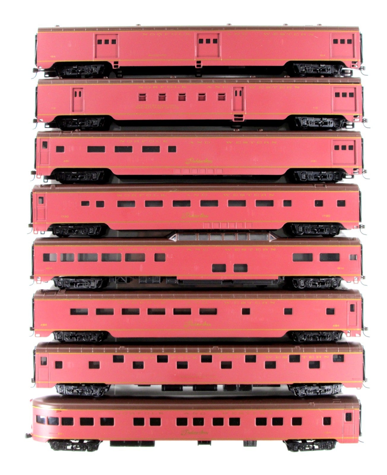 HO Scale ***NORFOLK WESTERN - POWHATAN ARROW** 8-Pack - IHC 48178, Knuckle Cplrs