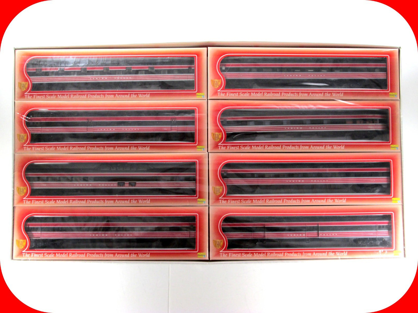 HO Scale *LEHIGH VALLEY* Passenger Set - IHC 48158 50418, Knuckle Cpl, Interiors