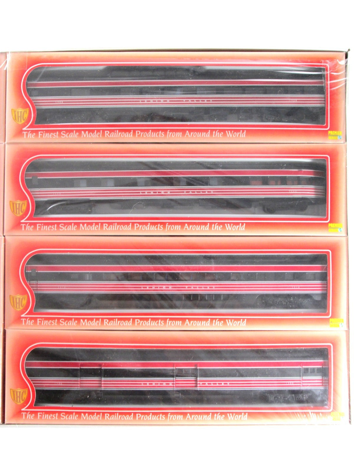 HO Scale *LEHIGH VALLEY* Passenger Set - IHC 48158 50418, Knuckle Cpl, Interiors