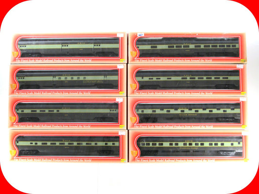 HO Scale ***ERIE*** Lightweight Passenger 8-Car Set --- IHC 48078