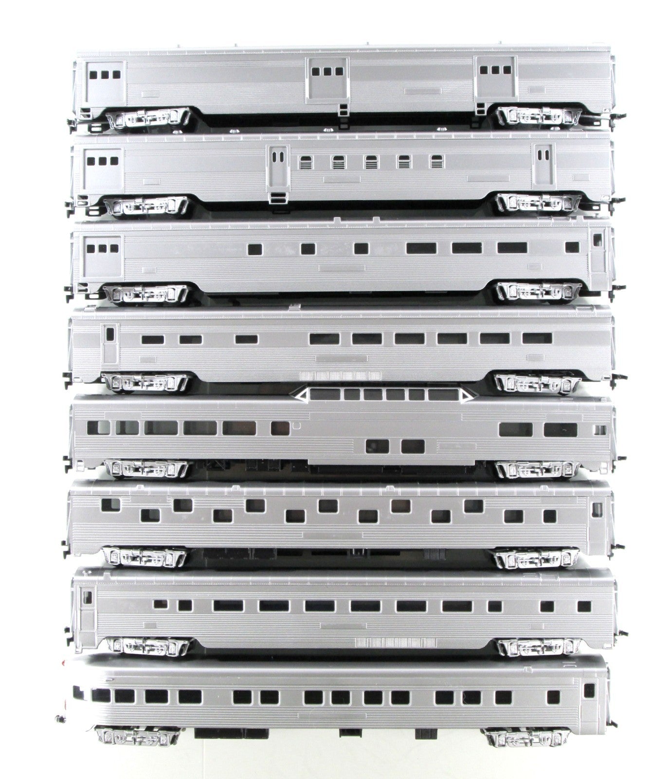 HO Scale ***UNDECORATED*** Lightweight Passenger Car 8-Pack Set ------ IHC 47718