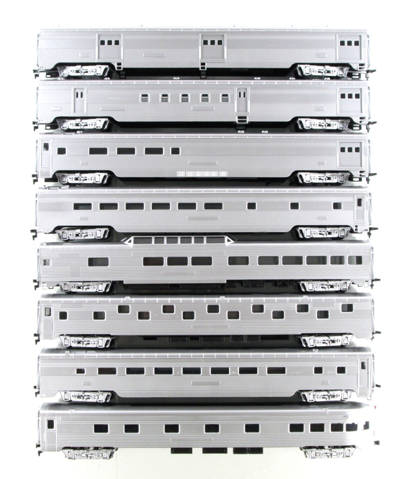 HO Scale ***UNDECORATED*** Lightweight Passenger Car 8-Pack Set ------ IHC 47718
