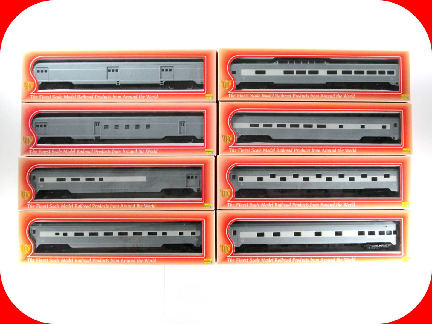 HO Scale ***NYC MERCURY*** Lightweight Passenger 8-Car Set - IHC 48298