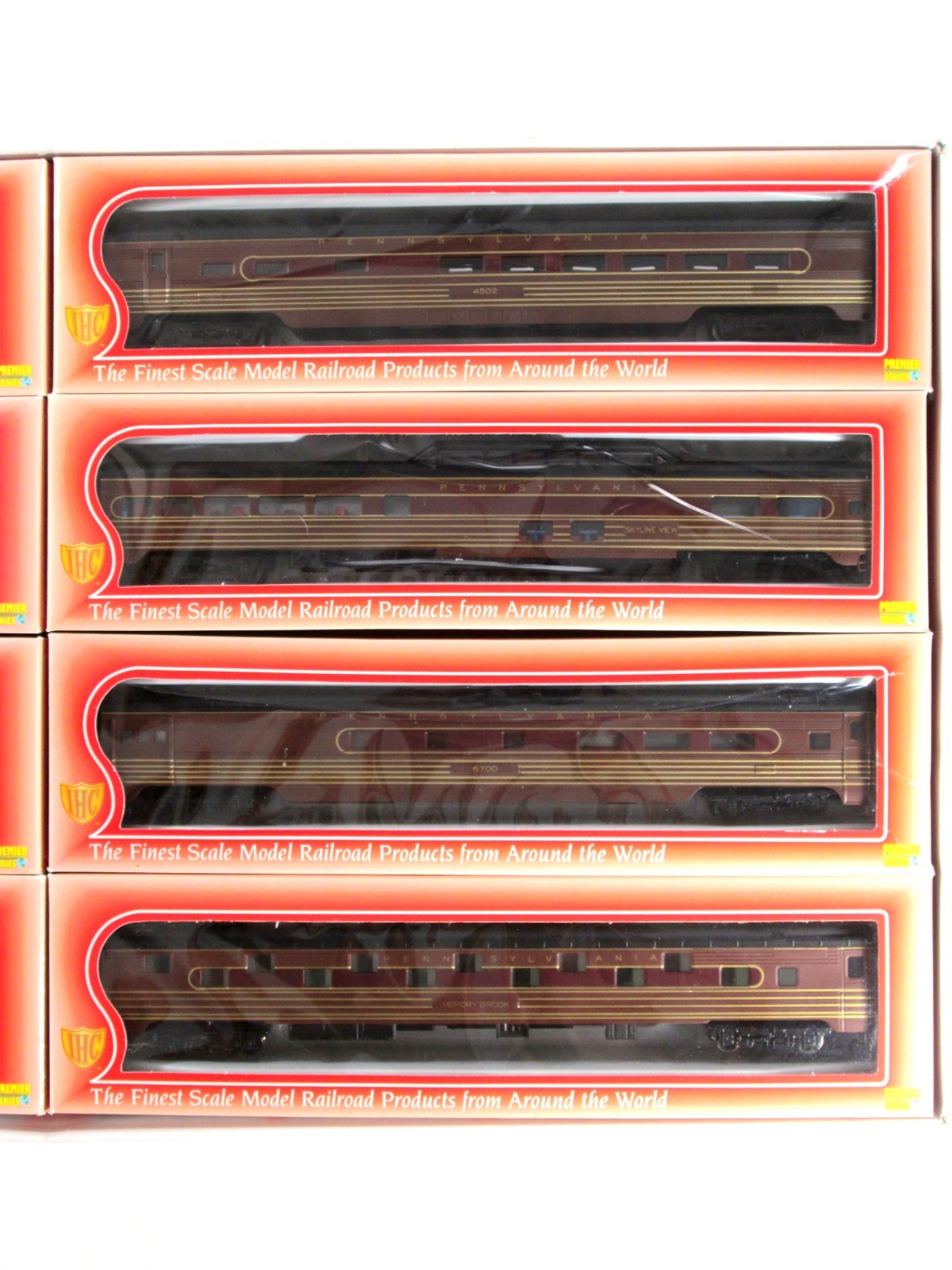 HO Scale *PRR FLEET of MODERNISM* Set -IHC 47738 50015, Knuckle Cplrs, Interiors