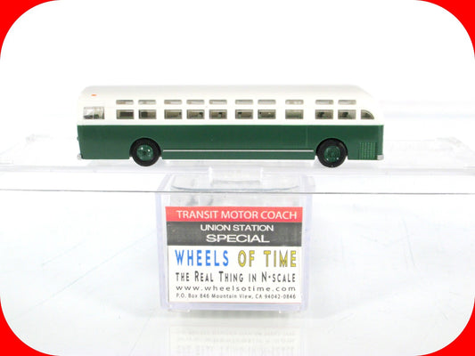 N Scale ***UNION STATION SPECIAL*** Transit Motor Coach - WHEELS of TIME 90171