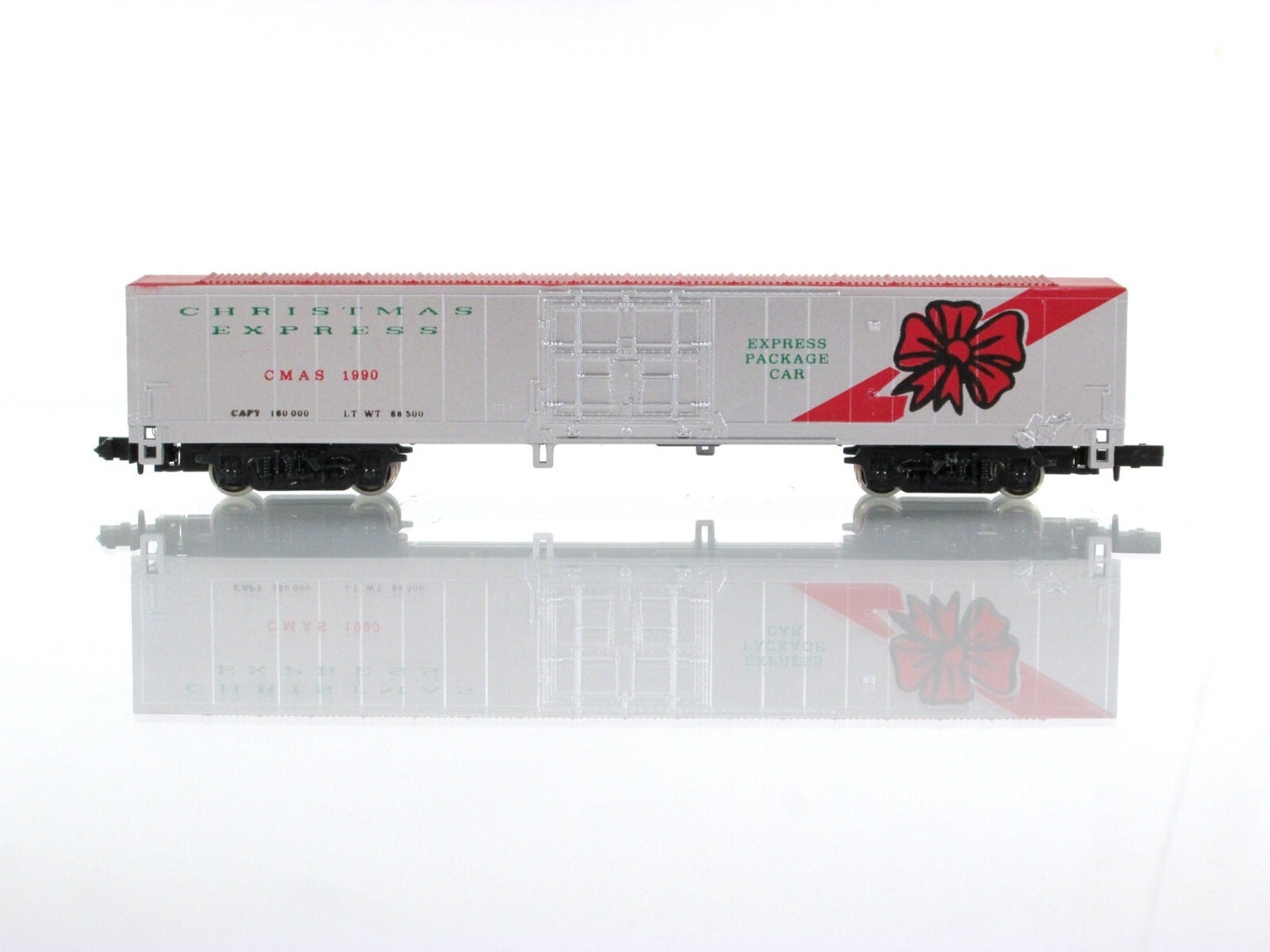 N Scale **CHRISTMAS TOYLAND EXPRESS** Package MHC 60' Box Car 1990, Con-Cor 8712