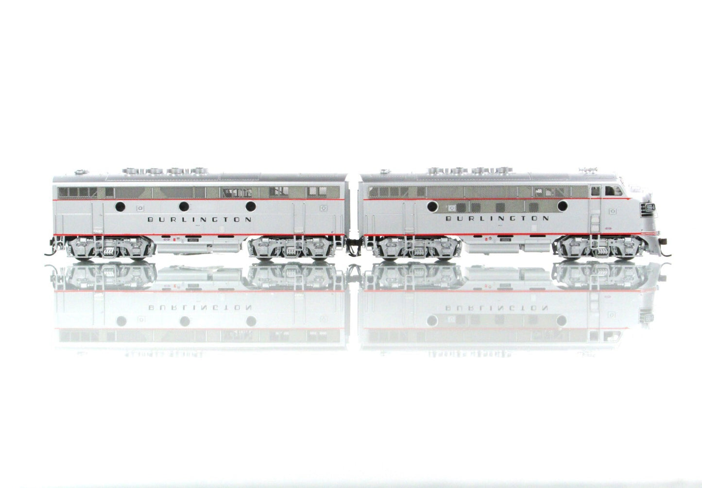 HO Scale **CB&Q*** F3A F3B Locomotive #9961 - Athearn G22625 - DCC Tsunami Sound