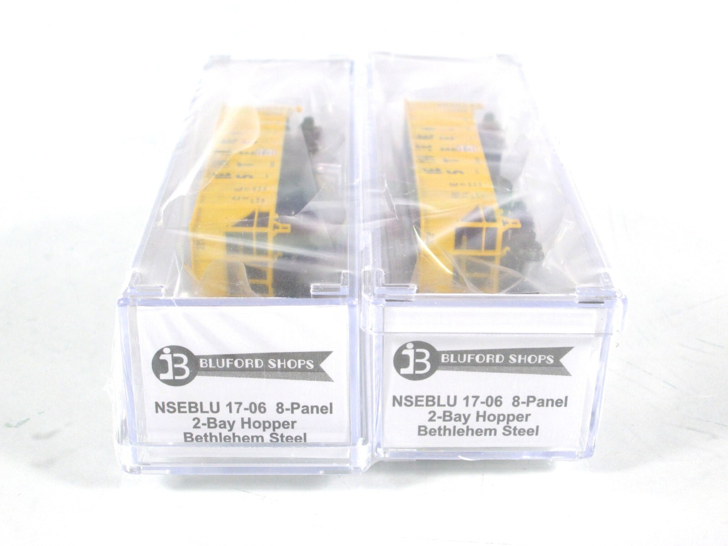 N Scale **BETHLEHEM STEEL** Hopper Set w/ Coal Loads - Bluford Special NSE 17-06