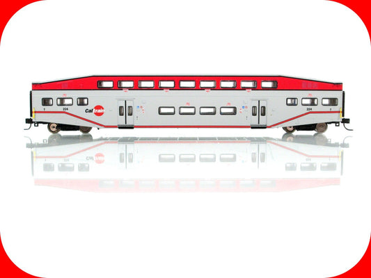 N Scale **CALTRAIN** Bombardier Commuter Coach #224 - Athearn 10168 **RARE