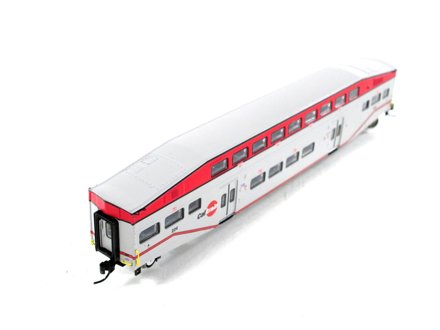 N Scale **CALTRAIN** Bombardier Commuter Coach #224 - Athearn 10168 **RARE