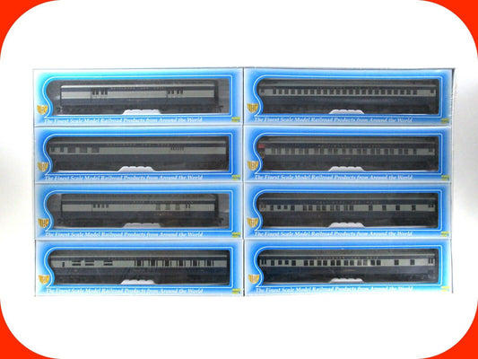 HO Scale ***BALTIMORE & OHIO*** Heavyweight Passenger Car 8-Pack Set - IHC 49058