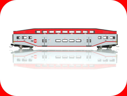 N Scale **CALTRAIN*** Bombardier Commuter Coach #221 - Athearn 26006 **VERY RARE