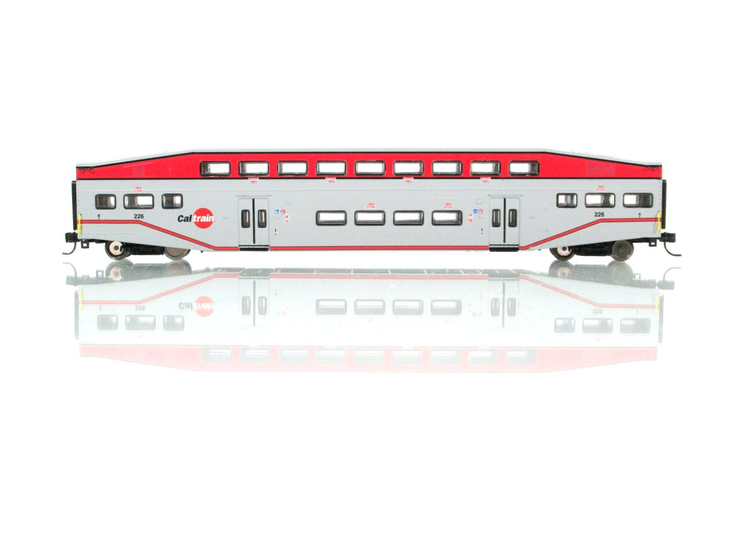 N Scale **CALTRAIN** Bombardier Commuter Coach #226 - Athearn 26007 **RARE