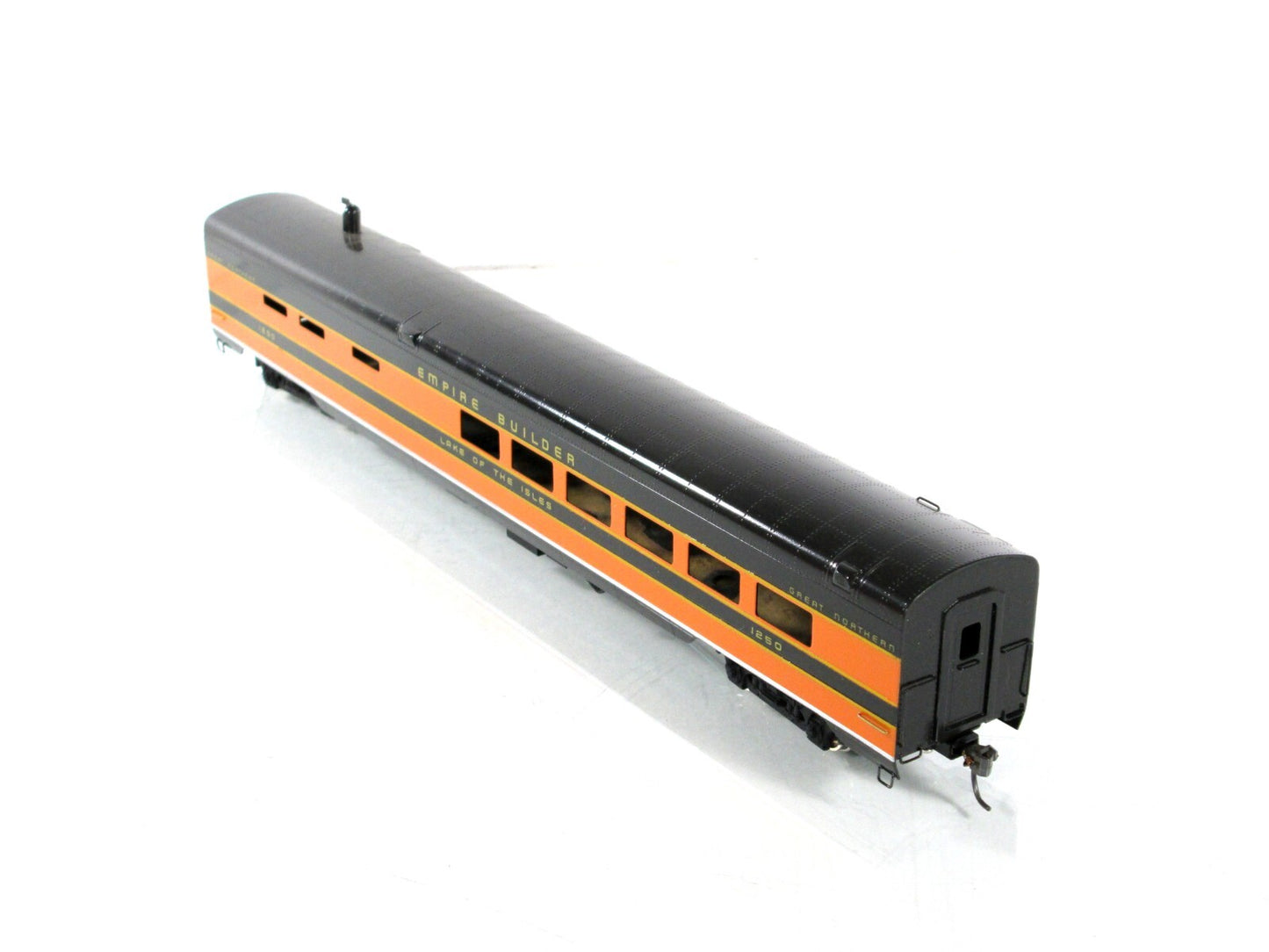 HO Scale BRASS **GREAT NORTHERN* LAKE of the ISLES Diner - Soho 1409, Knuckle Cp