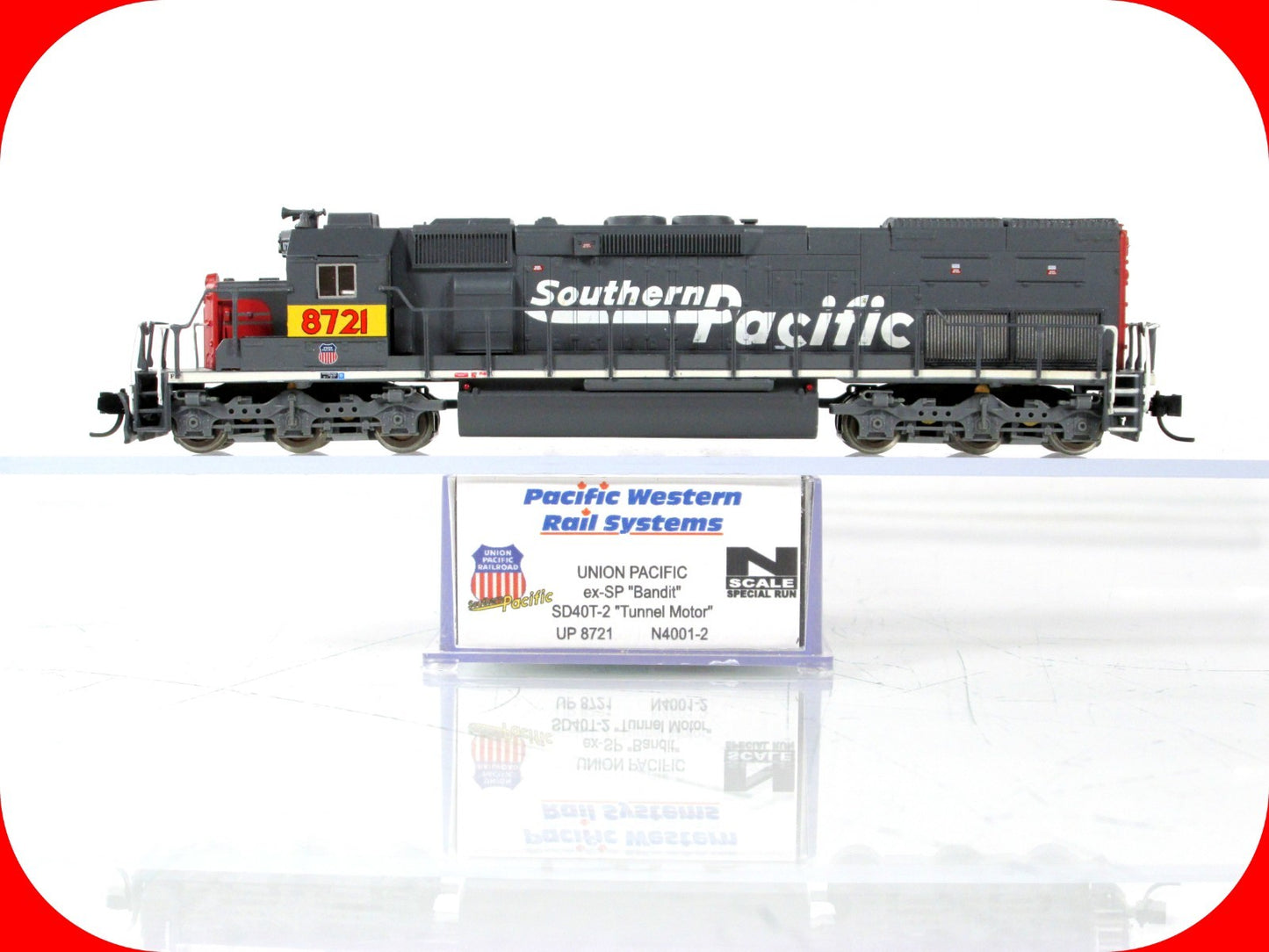 N Scale **UNION PACIFIC Ex-SP** SD40T-2 #8721 - Intermountain, PWRS w/ DCC *RARE