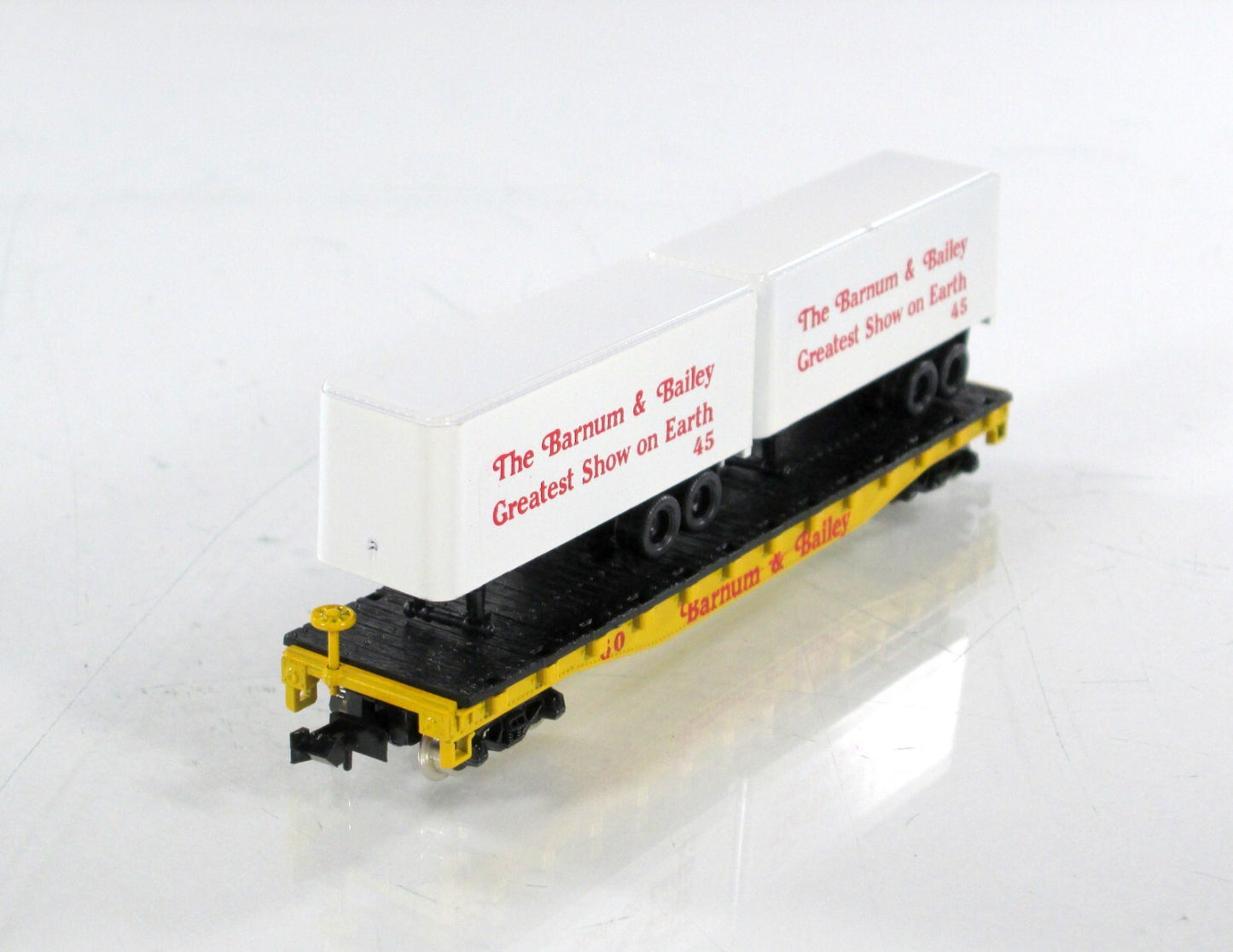 N Scale ***BARNUM & BAILEY CIRCUS*** TOFC #60, AK-SAR-BEN Special 9208 ***RARE**