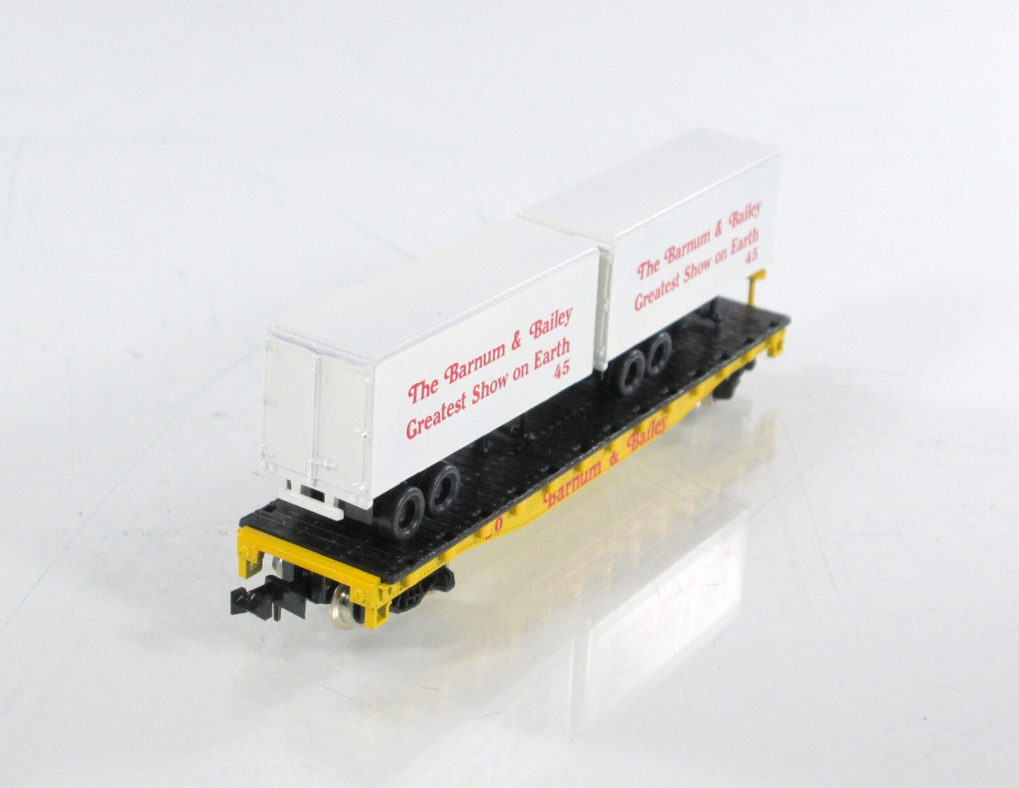 N Scale ***BARNUM & BAILEY CIRCUS*** TOFC #60, AK-SAR-BEN Special 9208 ***RARE**