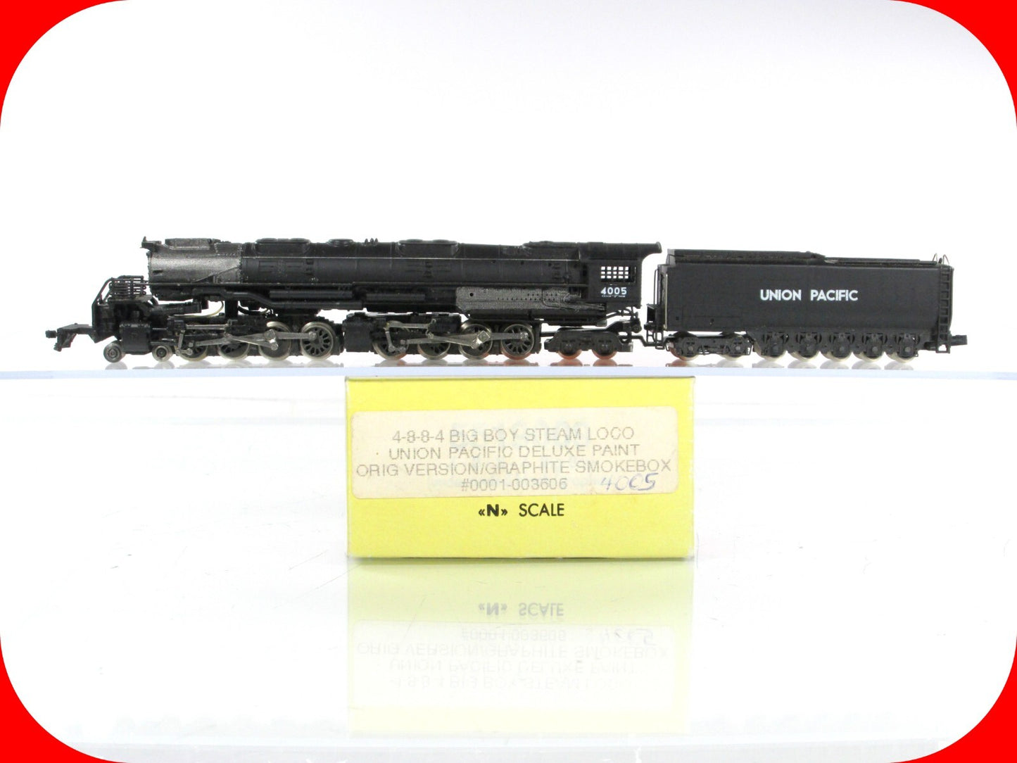 N Scale **UNION PACIFIC** 4-8-8-4 BIG BOY Steam Locomotive #4005 -Con-Cor 003606