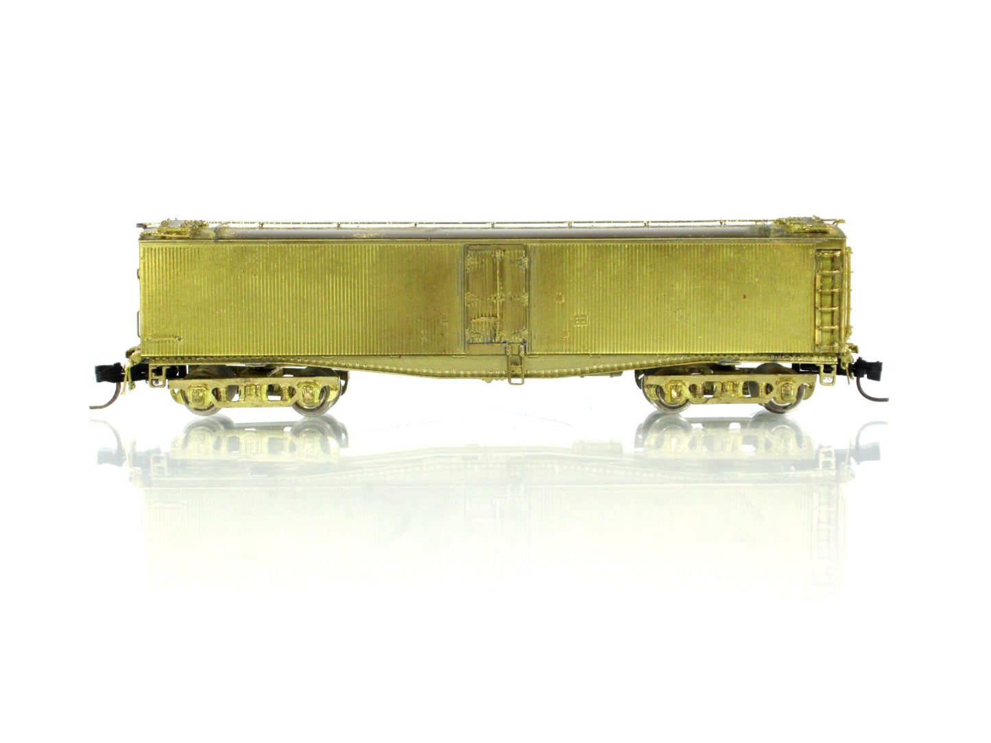 N Scale BRASS ***NEW YORK CENTRAL*** Express Reefer - NJ International, MTL Cplr