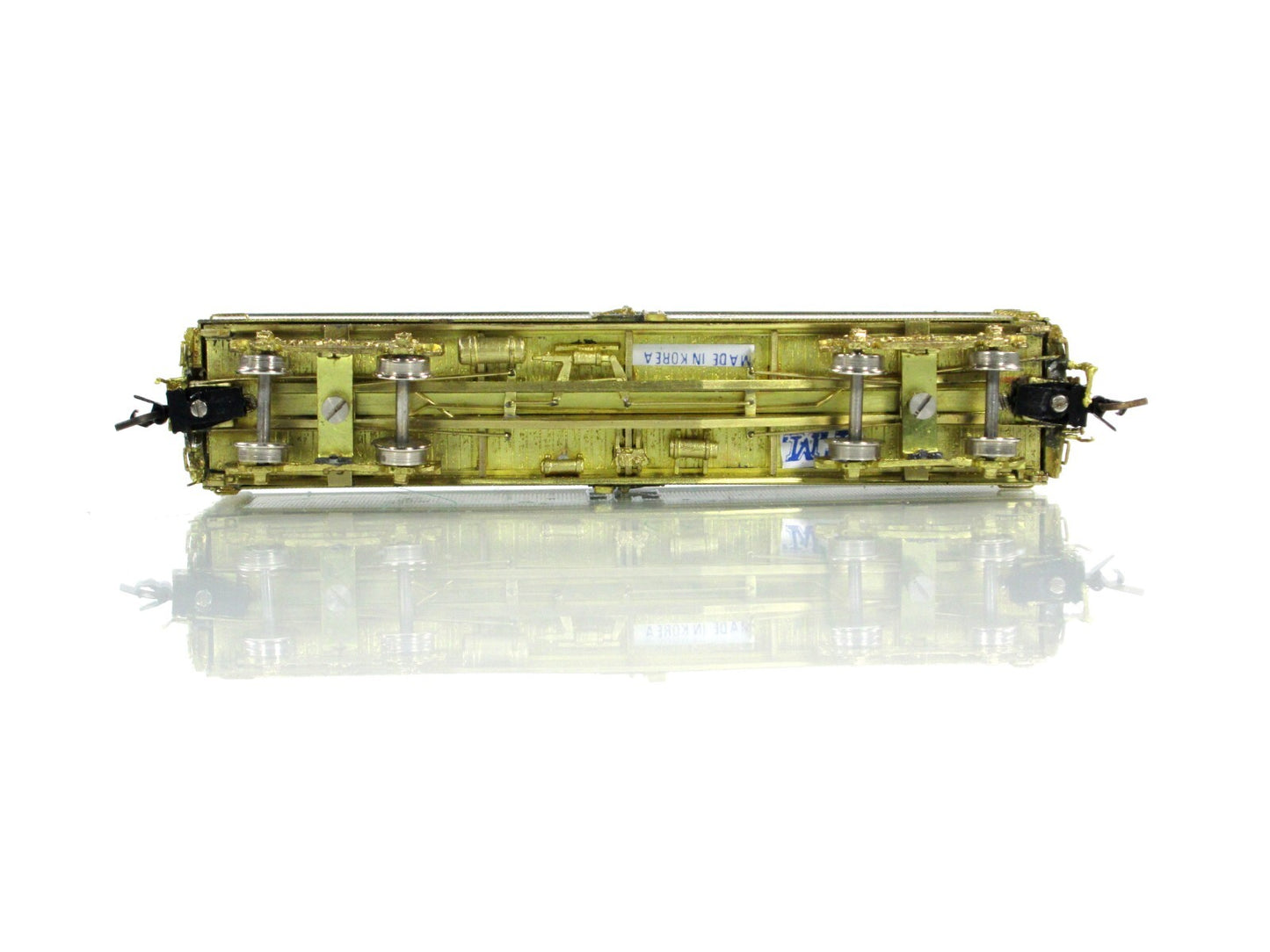 N Scale BRASS ***NEW YORK CENTRAL*** Express Reefer - NJ International, MTL Cplr