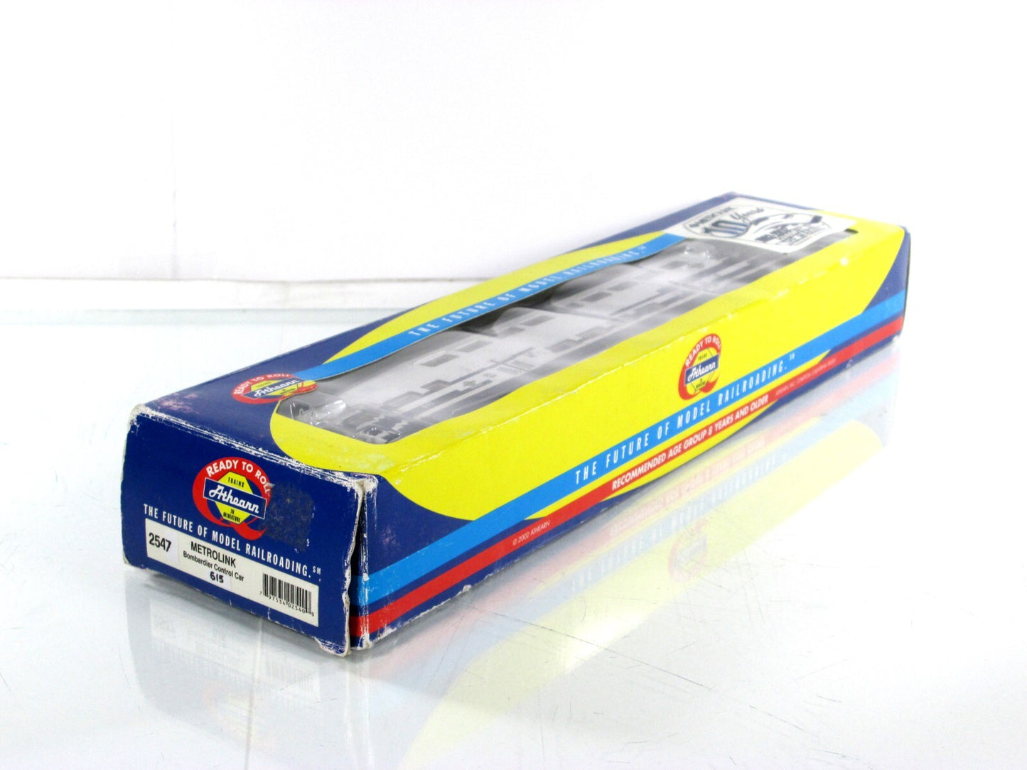 HO Scale ***METROLINK*** Bombardier 10th Anniv. Control Car #615 -- Athearn 2547