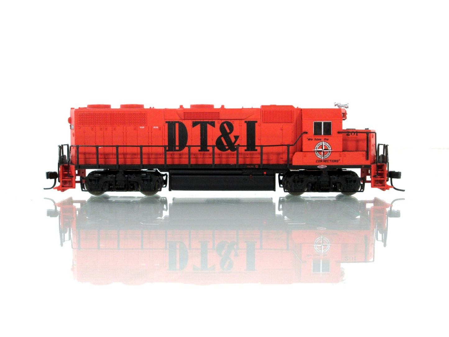 N Scale ***DETROIT TOLEDO & IRONTON*** GP-38 #201 - Atlas 48905, DCC Ready *RARE
