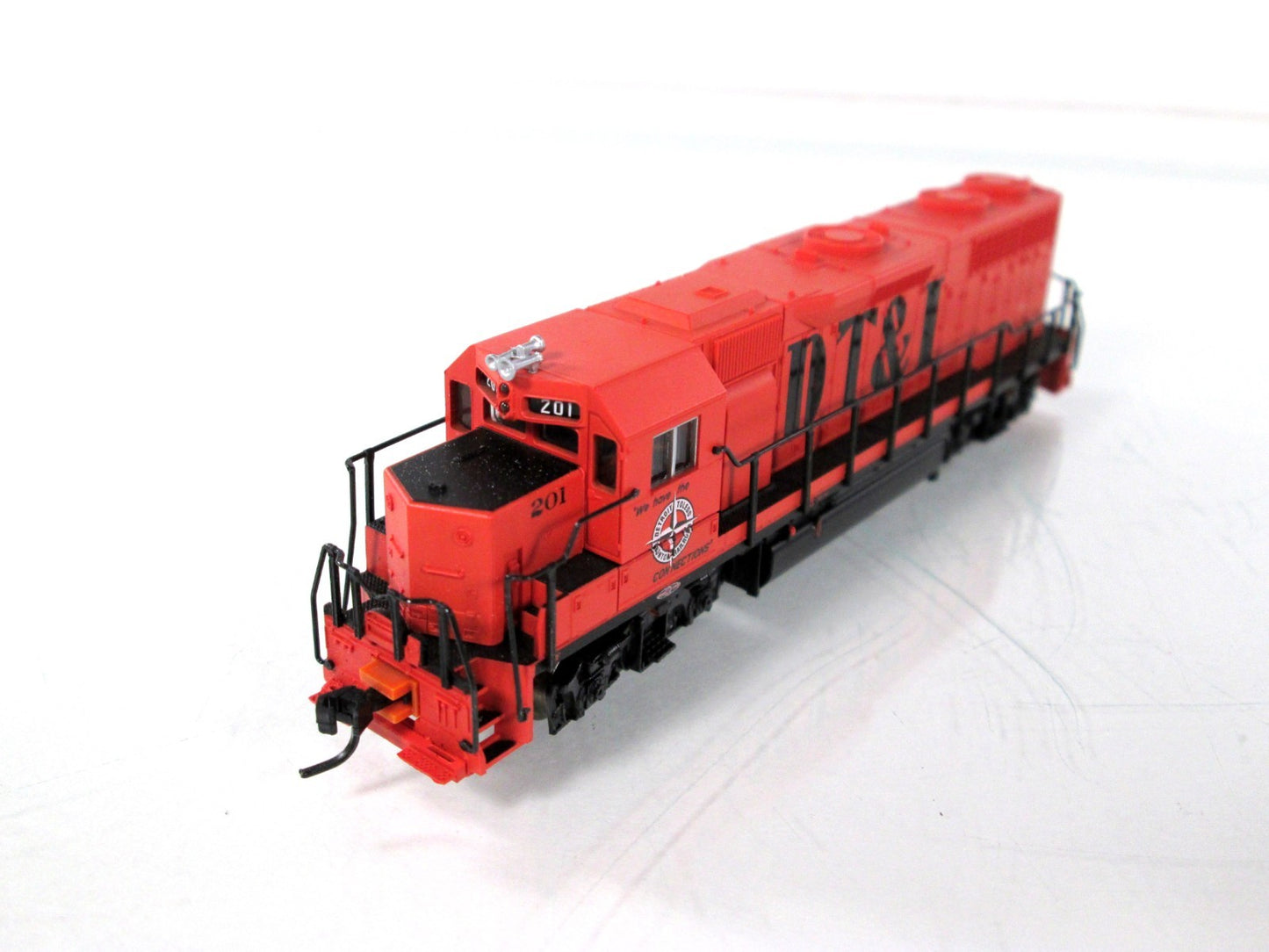 N Scale ***DETROIT TOLEDO & IRONTON*** GP-38 #201 - Atlas 48905, DCC Ready *RARE