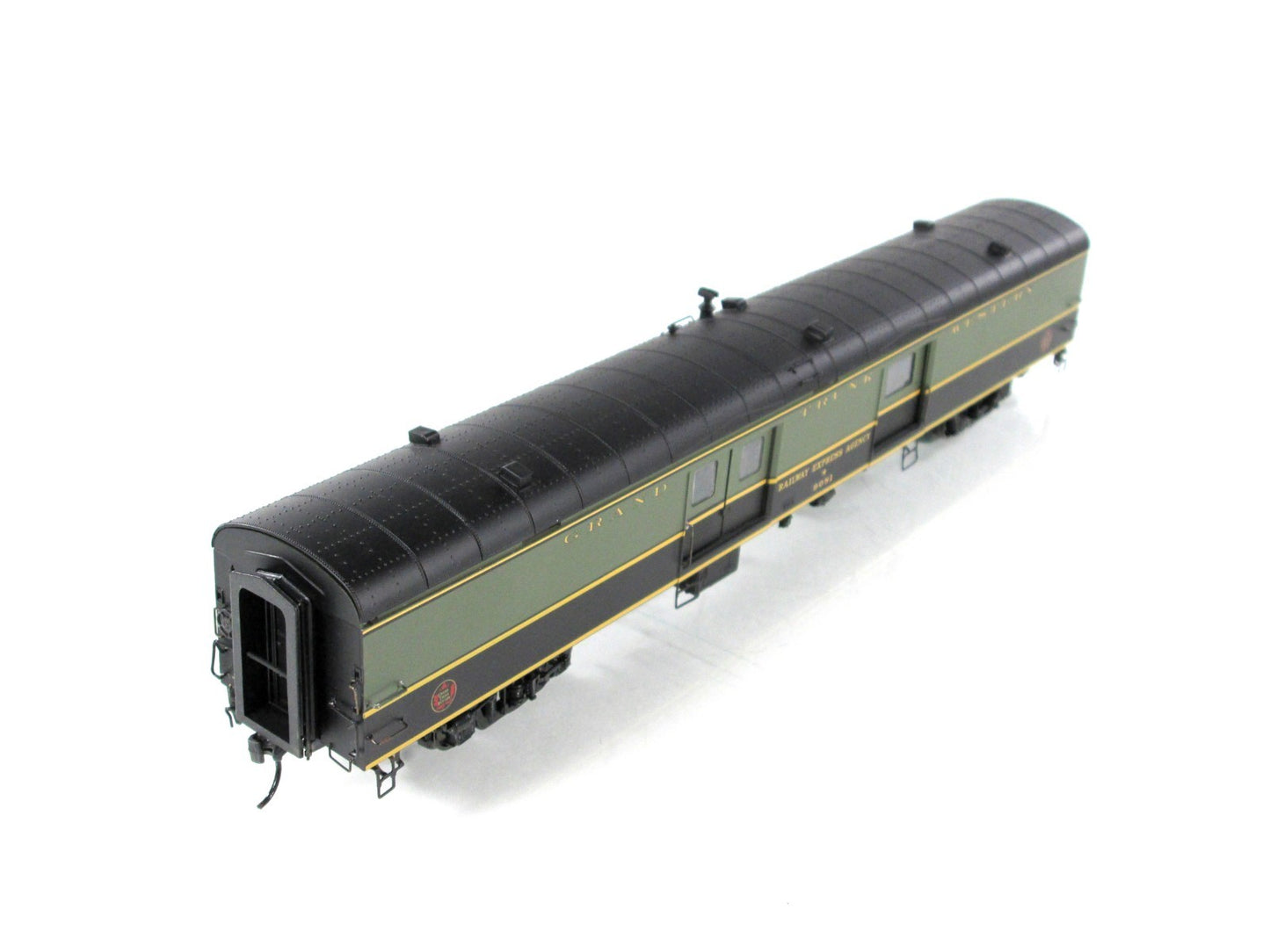 HO Scale **GRAND TRUNK WESTERN** Baggage #9081 - Rapido 106222 w/ Lighting *RARE