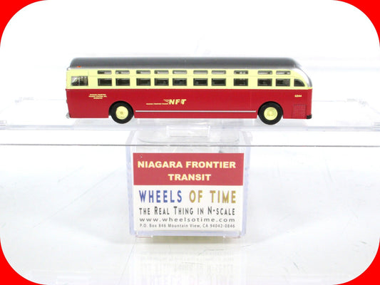 N Scale ***NIAGARA FRONTIER*** Transit Motor Coach #6244 - WHEELS of TIME 90668
