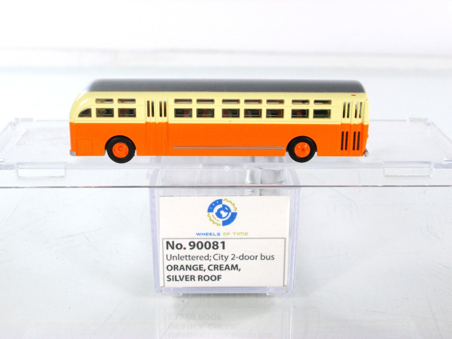 N Scale ***UNION STATION SPECIAL*** Transit Motor Coach - WHEELS of TIME 90081