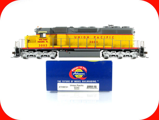 HO Scale ***UNION PACIFIC*** SD40 Locomotive, UP 3003 -Athearn ATH98721, DCC Rdy