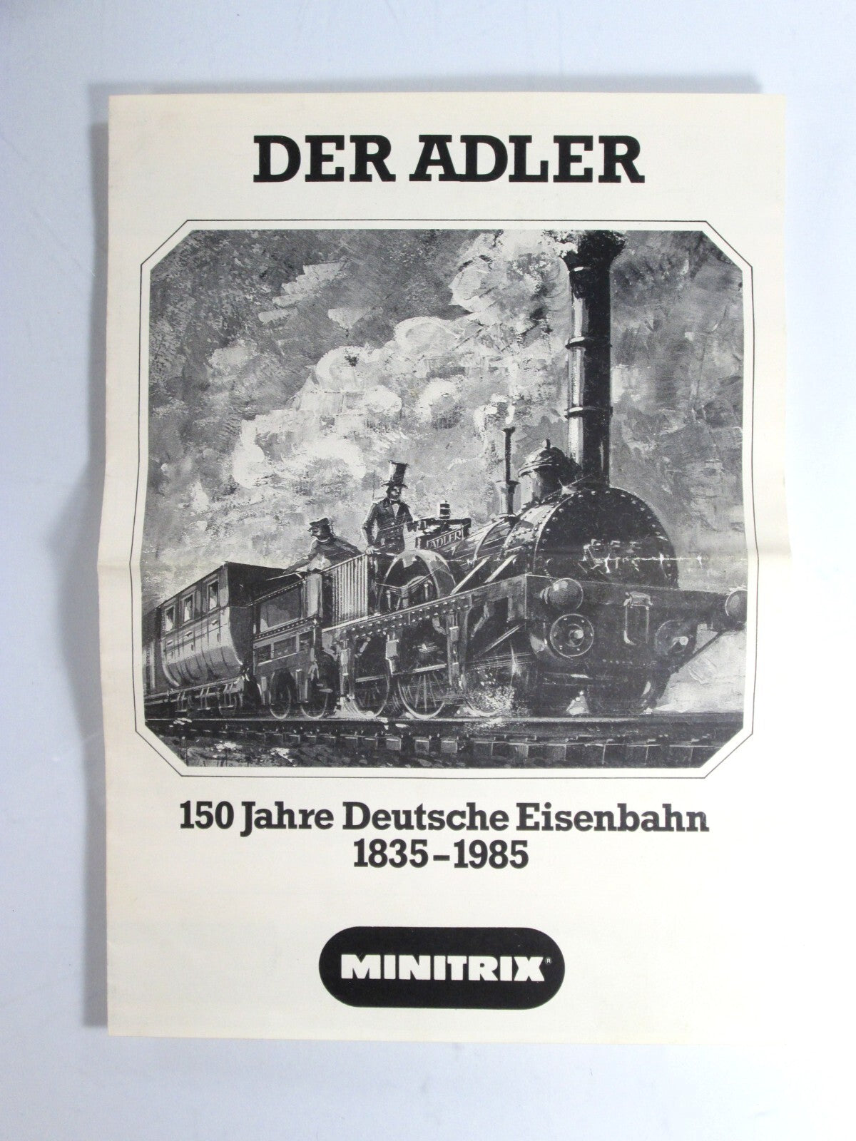 N Scale ***DER ADLER*** Classic 1835 Steam Locomotive & Passenger Set - Minitrix