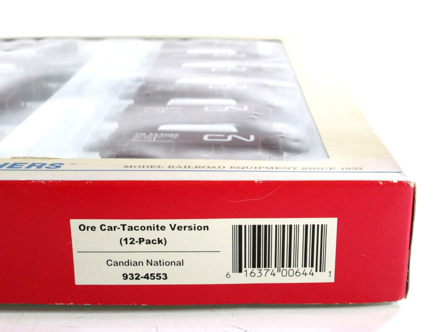 HO Scale **CANADIAN NATIONAL** Taconite Mining Ore Car 12-Set -Walthers 932-4553