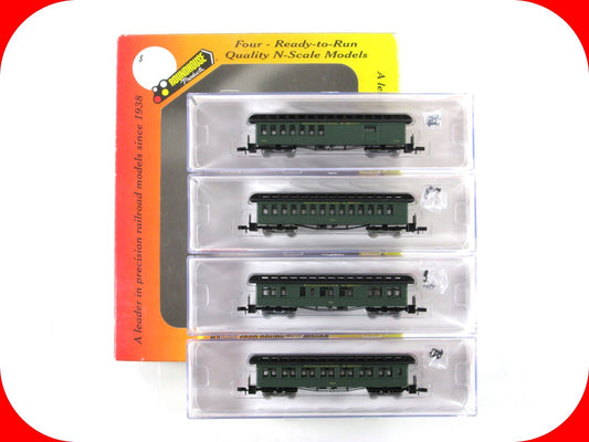 N Scale  **CHESAPEAKE & OHIO** Overland Passenger Set - Roundhouse 89489 **RARE*