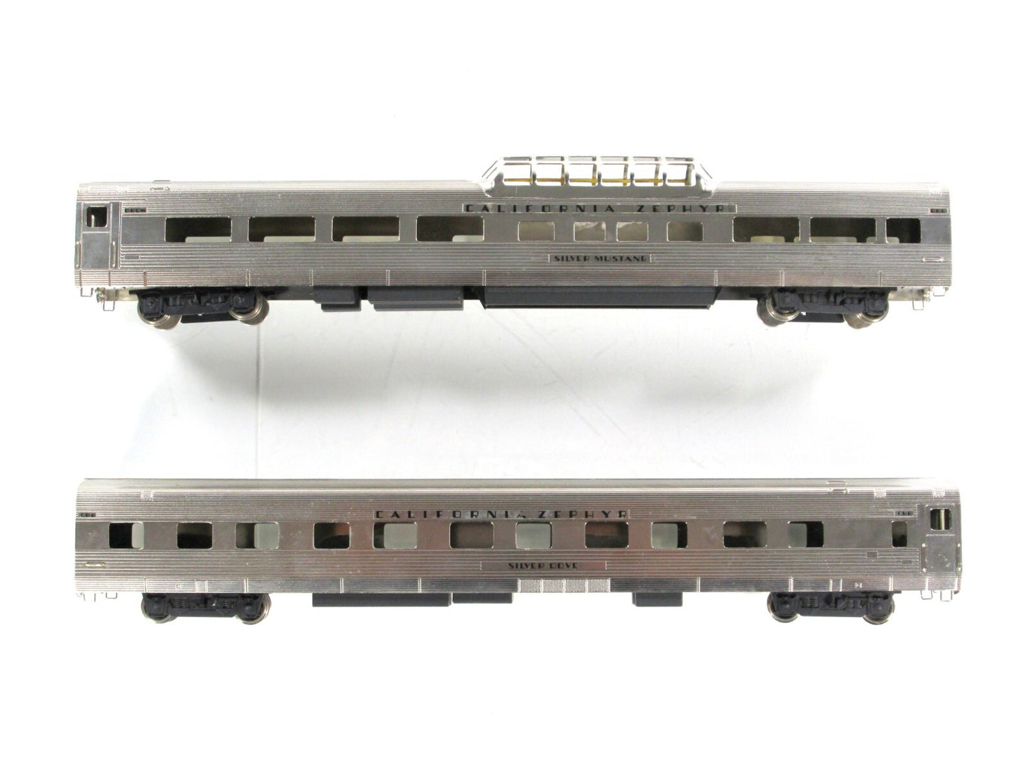 HO Scale BRASS *CALIFORNIA ZEPHYR* Dome, Roomette CB&Q, D&RGW ,Nickel Plate Prod