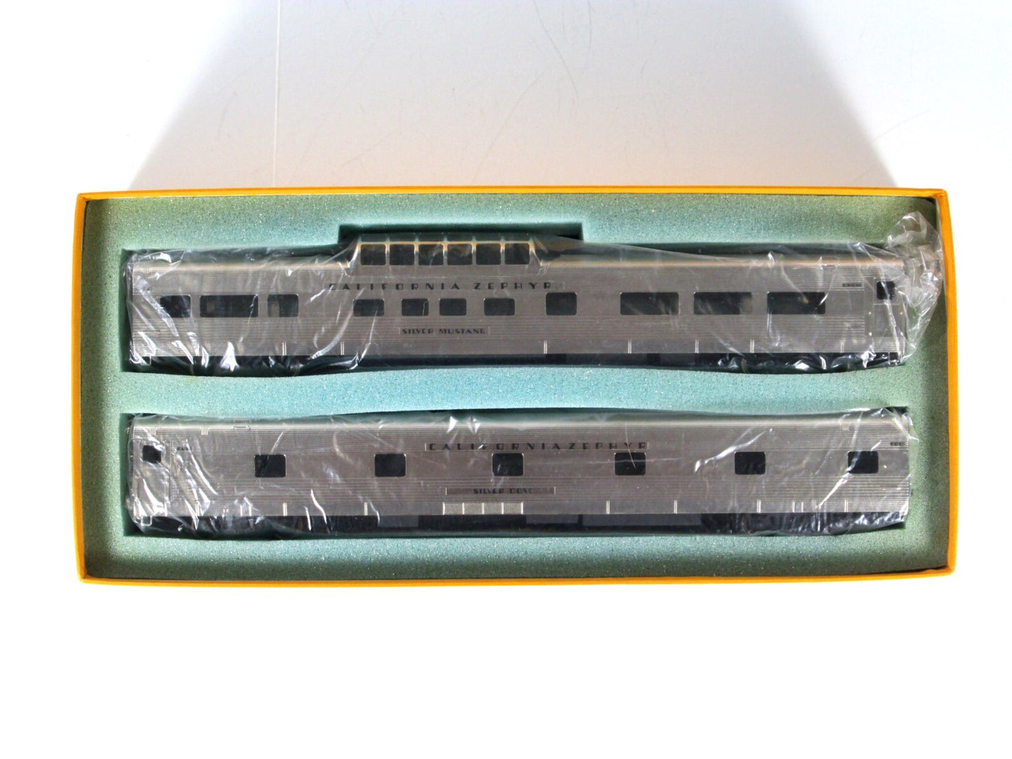 HO Scale BRASS *CALIFORNIA ZEPHYR* Dome, Roomette CB&Q, D&RGW ,Nickel Plate Prod