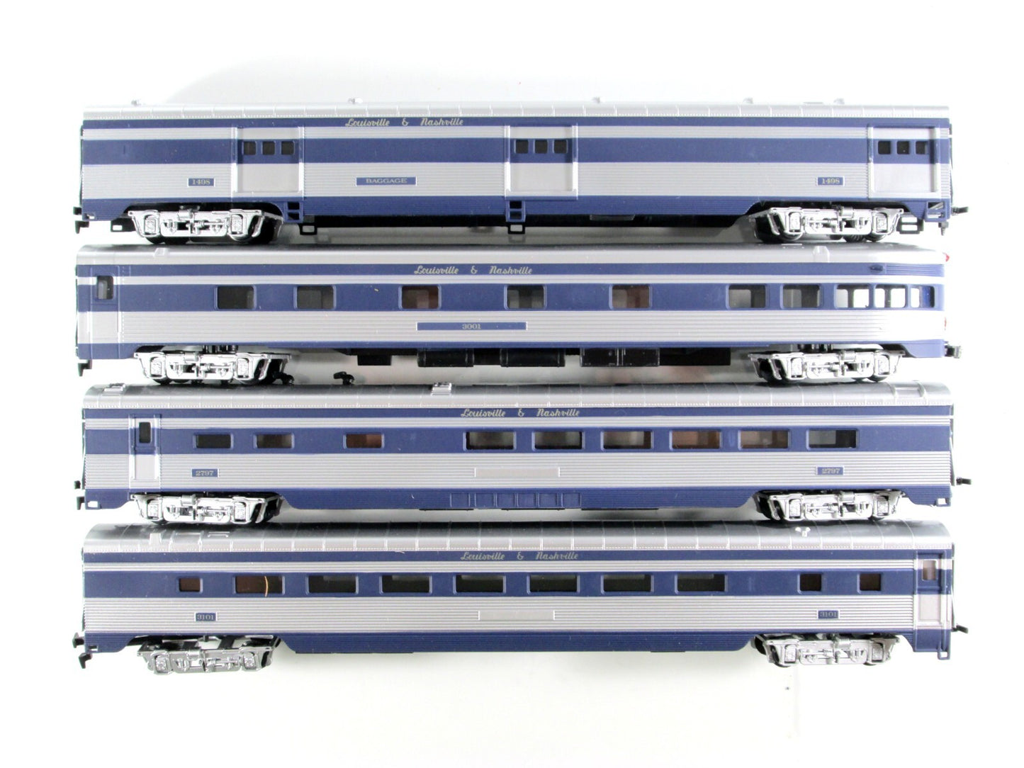 HO Scale ***LOUISVILLE NASHVILLE HUMMINGBIRD*** Passenger 8-Set -IHC 47348 *RARE